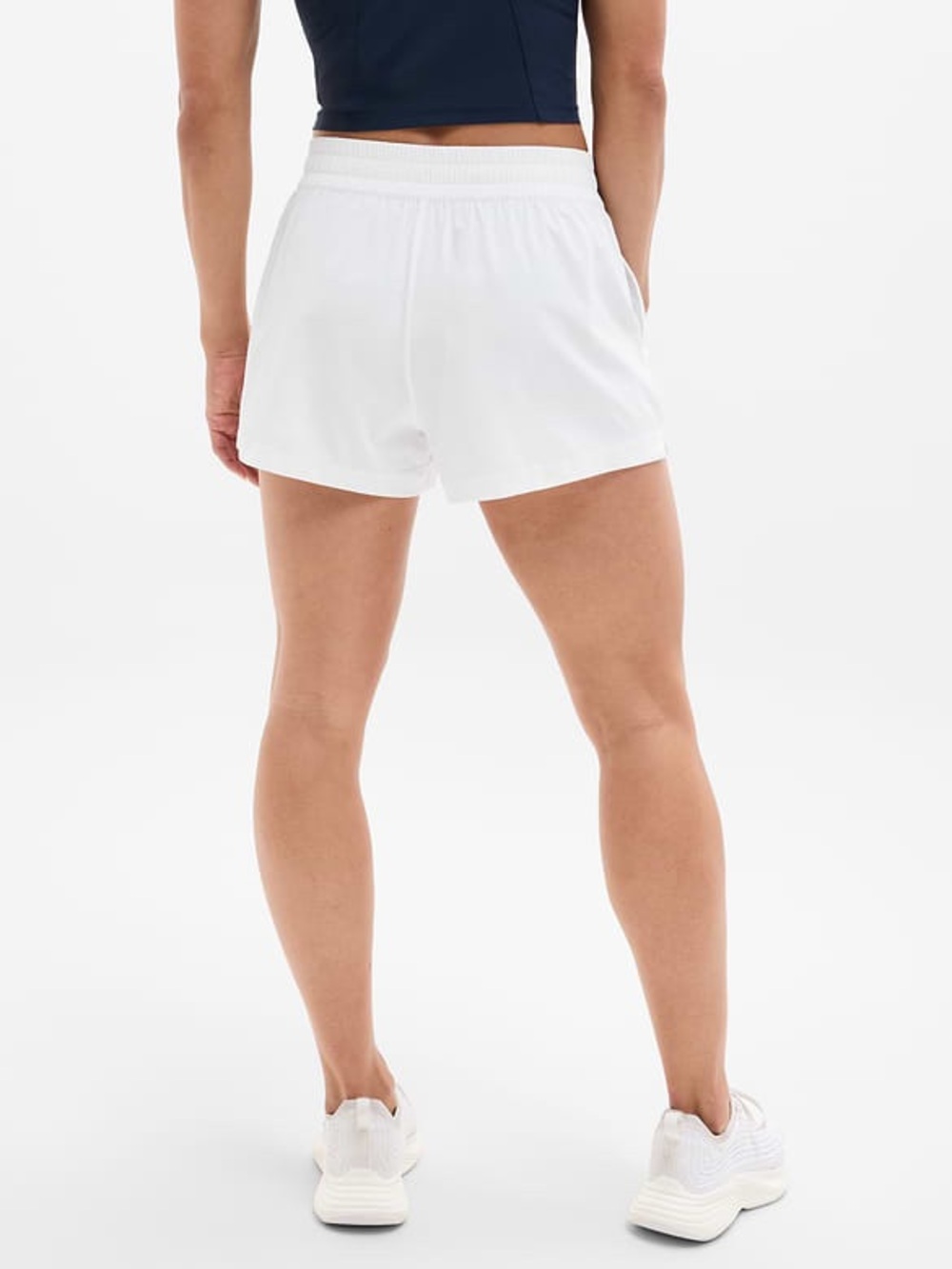Athleta WEEKENDER MID RISE 3" RUN SHORT - Picture 2 of 6